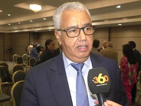 Brahim Mansour, secrétaire général de l'Association nationale des médias et des éditeurs (ANME), lors de l'assemblée générale ordinaire tenue vendredi 22 septembre 2022.