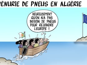 Dessin de Ghilas Aïnouche.
