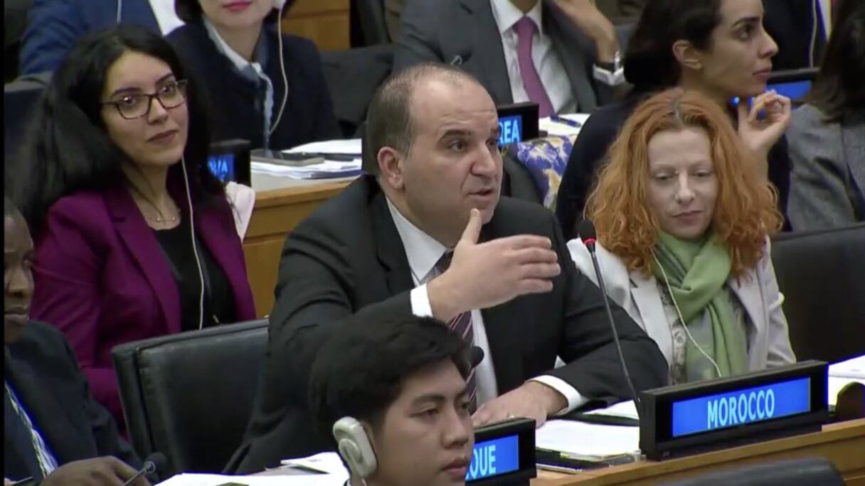 Omar Kadiri, représentant permanent adjoint du Maroc à l’ONU.