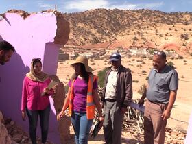 لجان متخصصة تواصل معاينة المنازل المتضررة من الزلزال بتارودانت