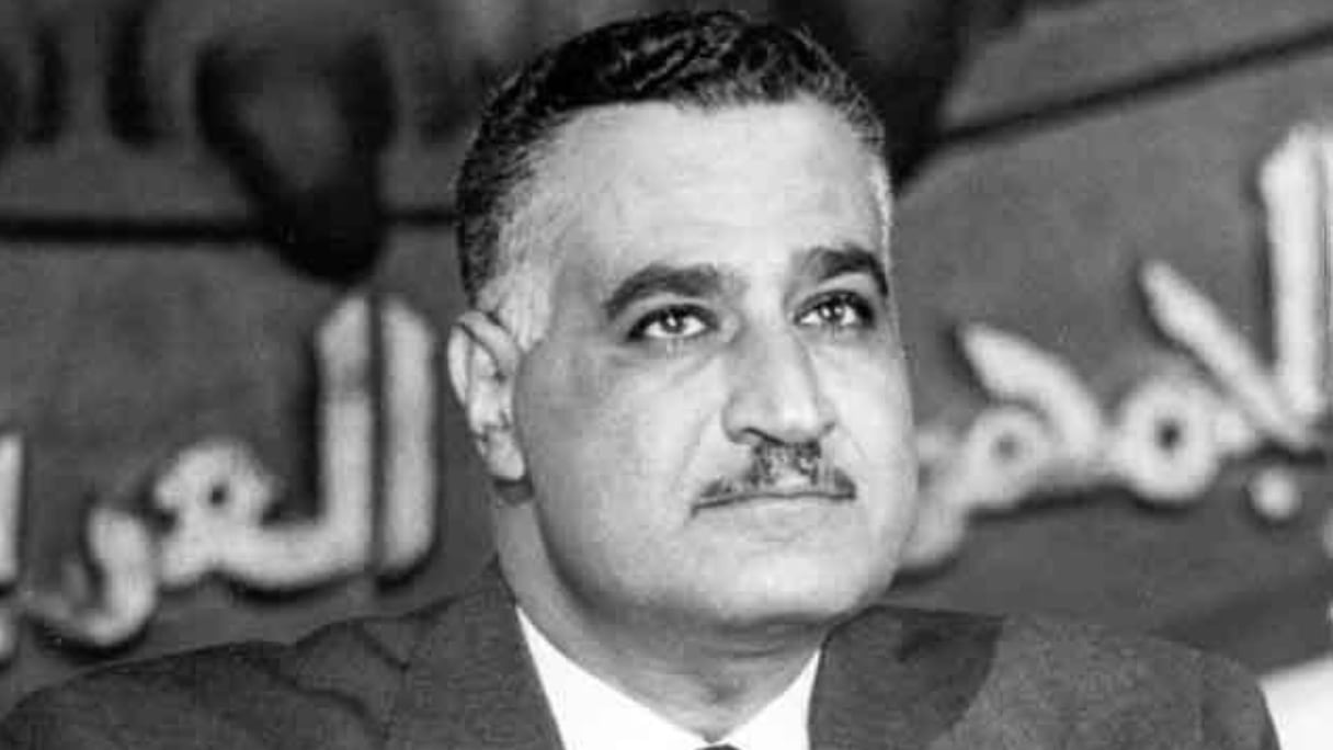 Le président égyptien Gamal Abdel Nasser.
