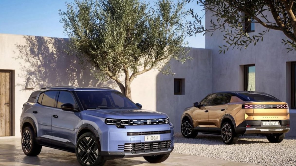 Les nouveaux Fiat Grizzly et Fastback produits dans l'usine Kenitra de Stellantis.