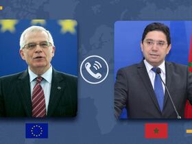 Entretien téléphonique entre Nasser Bourita et Josep Borrell.