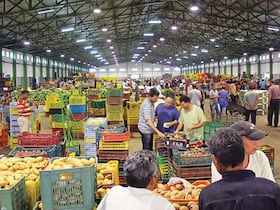 Le marché de gros des fruits et légumes de Casablanca.