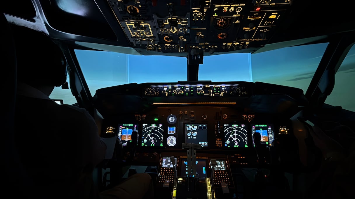 À Rabat, un ingénieur a conçu un simulateur de vol de Boeing 737