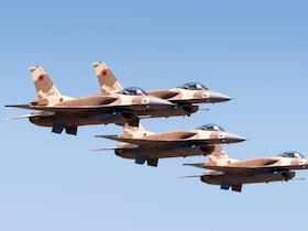 Les chasseurs marocains de type F16 Block 52.