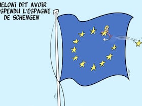 Dessin de Ghilas Aïnouche.