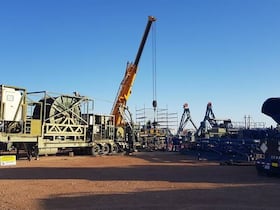 Gisement gazier TE-10, à Tendrara (province de Figuig, l'Oriental) dont le permis d'exploitation est détenu par le groupe britannique Sound Energy.