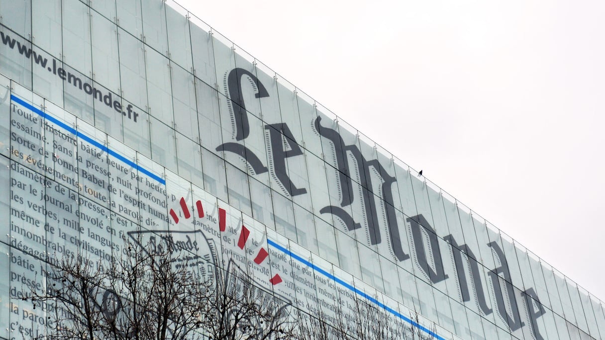 Siège du quotidien Le Monde à Paris.