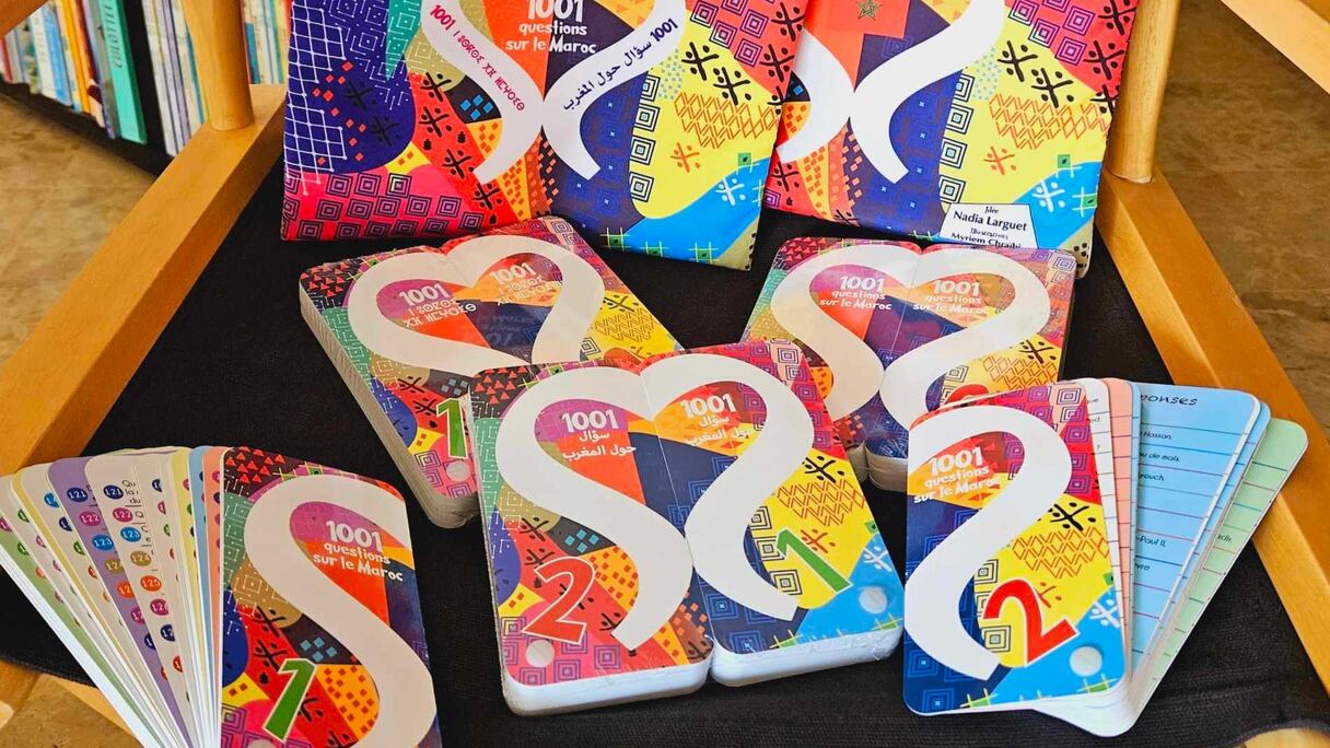 Le jeu 1001 questions sur le Maroc.
