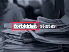 Logo du collectif Forbidden stories.