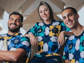 Le nouveau maillot de l'équipe nationale de football algérienne.