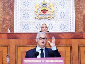 Le ministre de l’Equipement et de l’Eau, Nizar Baraka, répondant à une question orale à la Chambre des représentants.