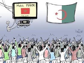 Dessin de Khalid Gueddar.
