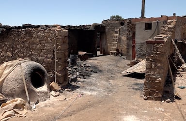 النيران أتت على منازل سكان جماعة الحوازة نواحي سطات