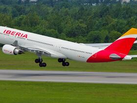 Un avion d'Iberia.