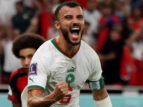 Romain Saïss, capitaine des Lions de l'Atlas.