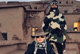 Madonna et son compagnon Akeem Morris, lors de leur séjour au Maroc, lors des fêtes de fin d'année en 2025.