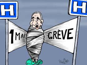 Dessin de Khalid Gueddar.