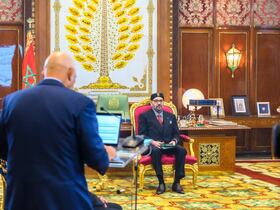 Le roi Mohammed VI a présidé la cérémonie de présentation du nouveau programme d’investissement vert du groupe OCP (2023-2027), samedi 3 décembre 2022 au Palais Royal de Rabat.