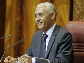Rachid Talbi Alami, président de la Chambre des représentants.