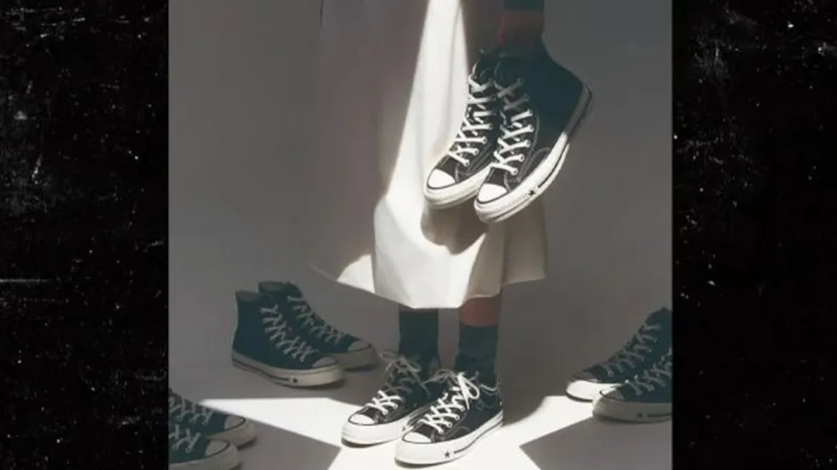 Campagne publicitaire pour la sneaker Chuck 70 X.