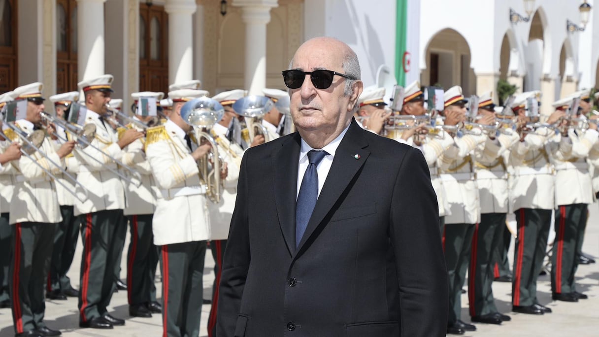 Le président algérien Abdelmadjid Tebboune.