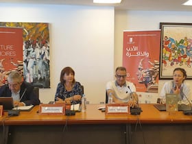 La conférence de presse du festival Littératures itinérantes le 12 septembre 2024 à la Bibliothèque nationale à Rabat.