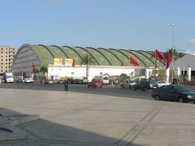 La place de l’Office des foires et expositions de Casablanca.