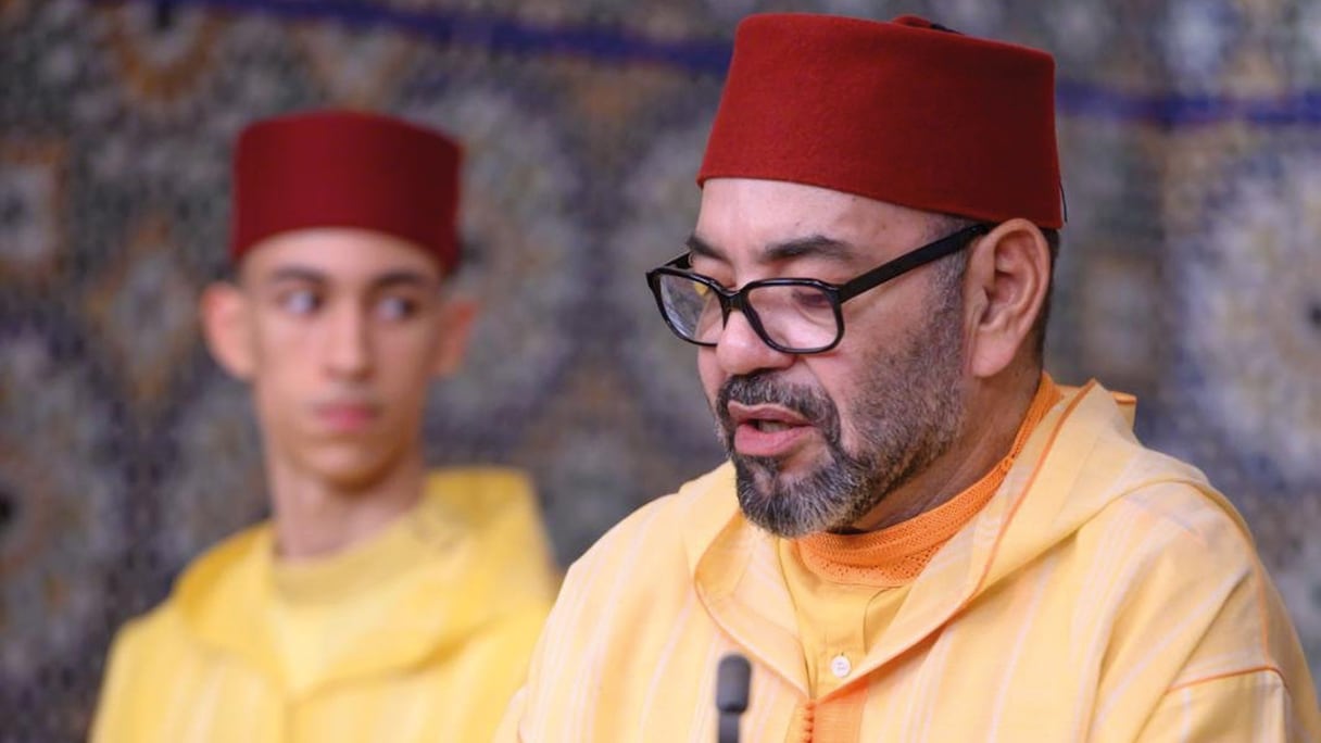 Le Roi Mohammed VI.