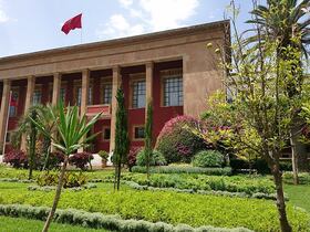 Le Parlement à Rabat.