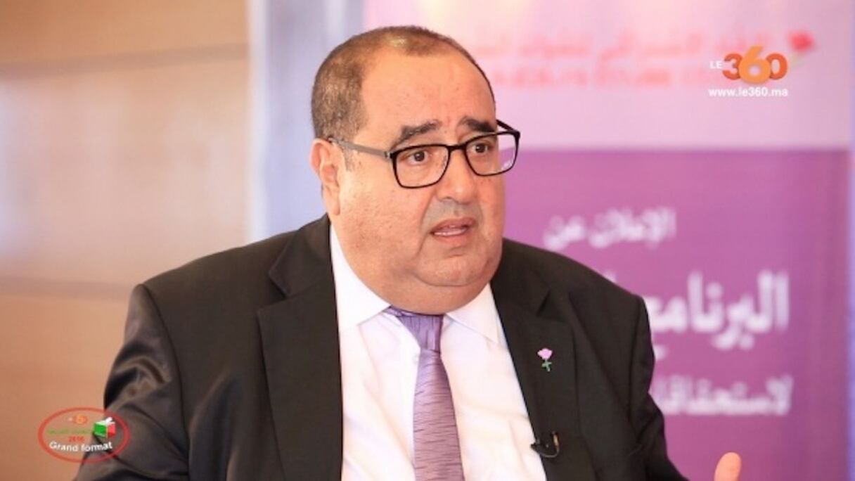 Driss Lachgar, premier secrétaire de l’Union socialiste des forces populaires (USFP).