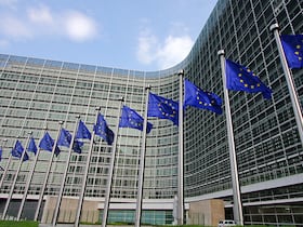 Le siège de la Commission européenne à Bruxelles.