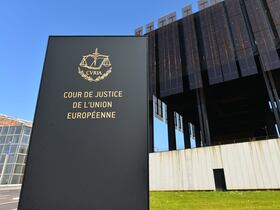 La cour européenne de justice.