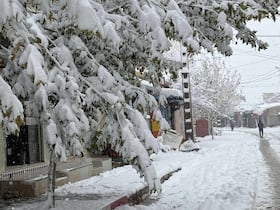 Des chutes de neige dans la région de Midelt.