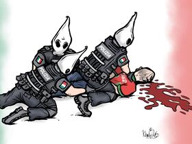 Dessin de Khalid Gueddar.
