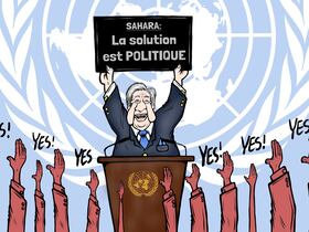 Dessin de Khalid Gueddar.