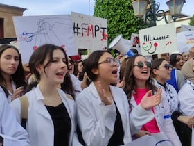 Grève des étudiants en médecine