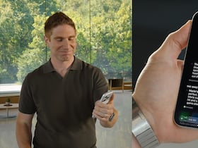 Justin Titi, directeur Apple de l'expérience système iOS, lors de la WWDC26.