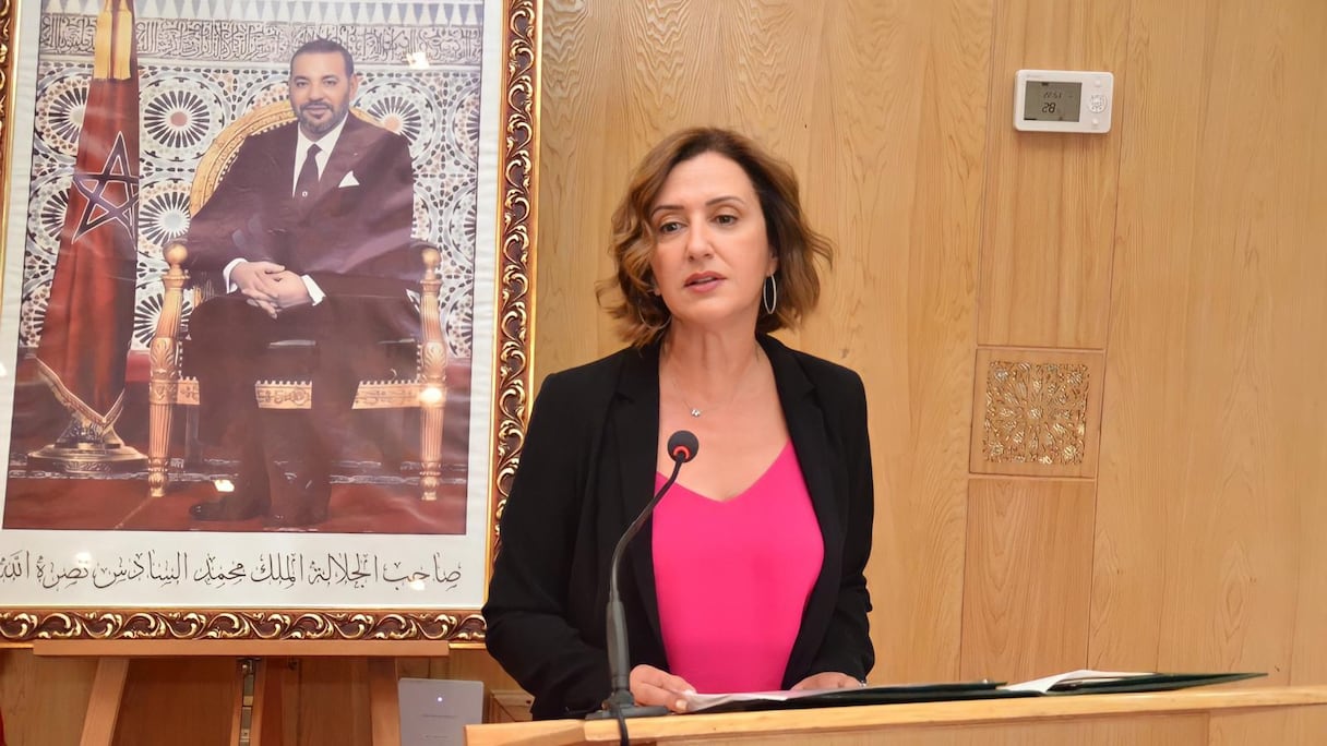 Fatim-Zahra Ammor, ministre du Tourisme, de l'Artisanat et de l'Economie sociale et solidaire.