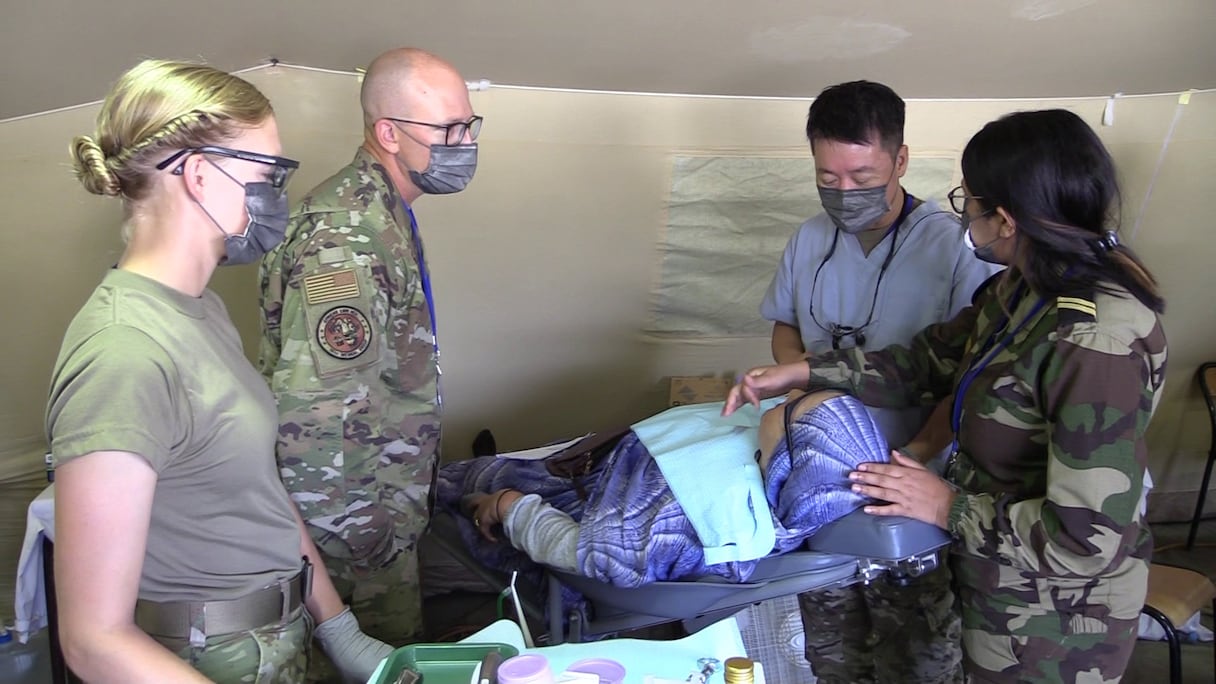 قوات مسلحة مغربية-أمريكية تقدم خدمات طبية لفائدة ساكنة تيزنيت