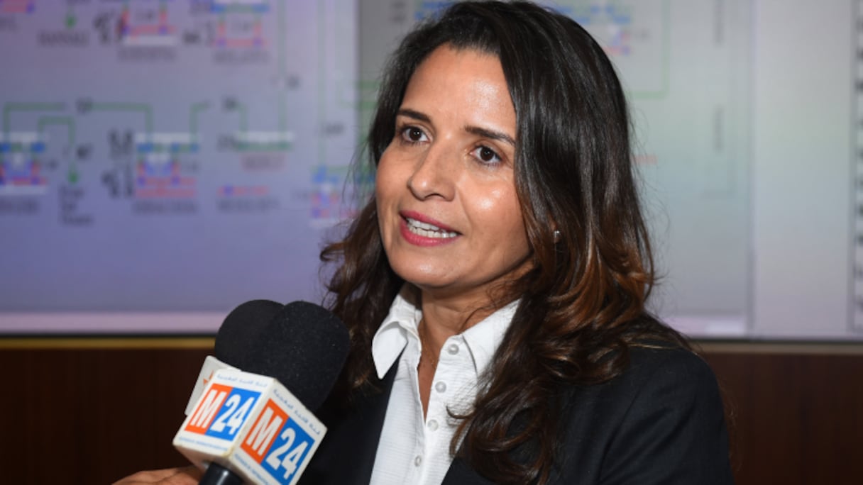 Leila Benali, ministre de la transition énergétique et du développement durable.