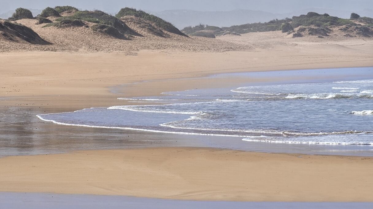 Plage de Oualidia, province de Sidi Bennour.
