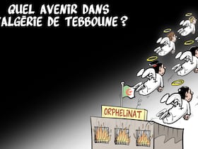Dessin de Ghilas Aïnouche.
