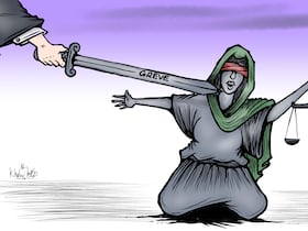 Dessin de Khalid Gueddar.