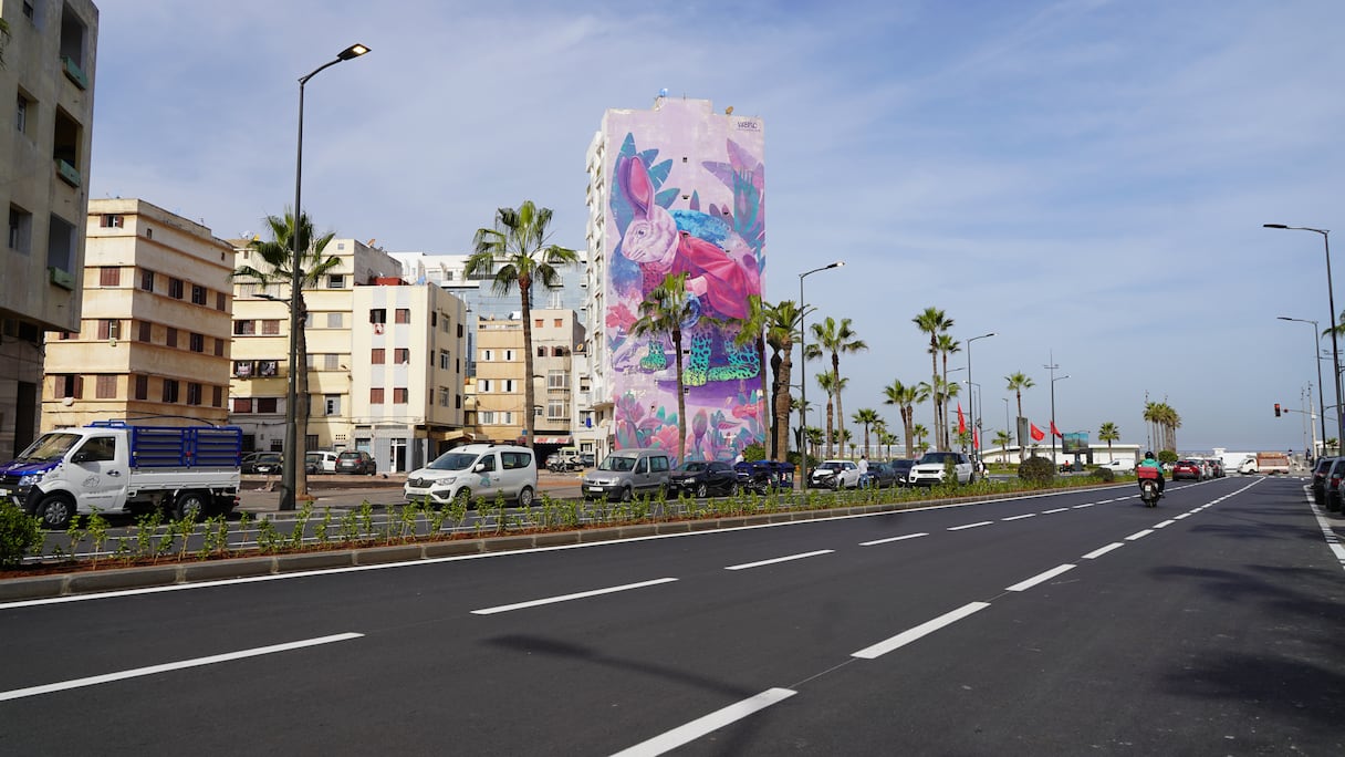 هكذا أصبح شارع الزرقطوني بعد انتهاء اشغال إعادة تهيئته