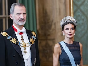 Le roi Felipe VI et de la reine Letizia.