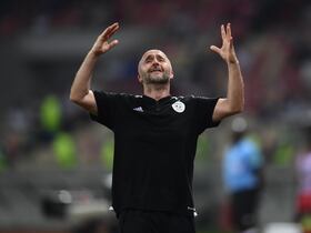 Djamel Belmadi, sélectionneur de l'Algérie.