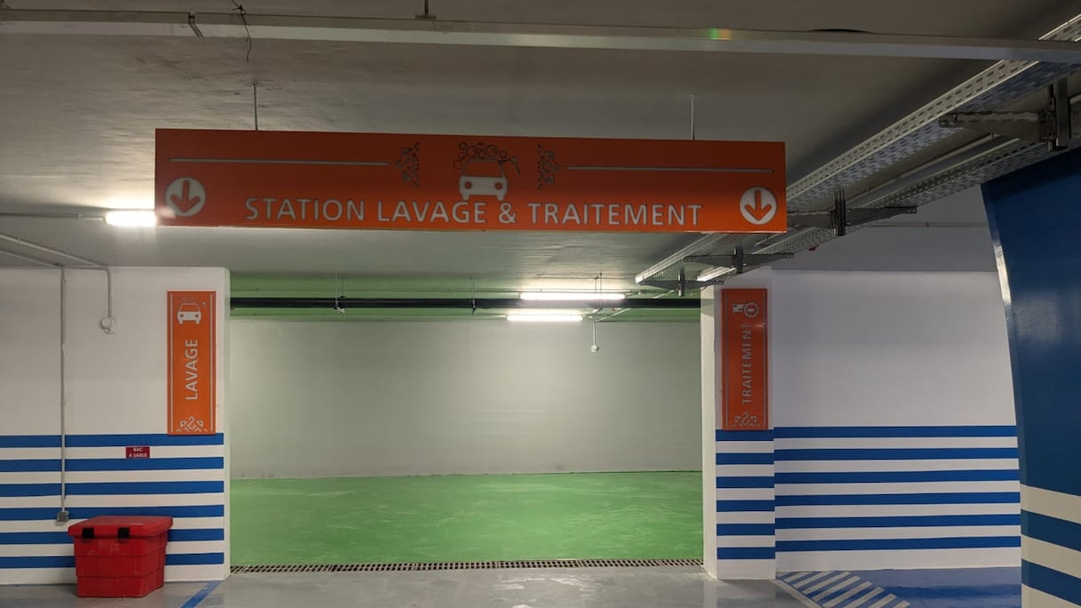 مرآب مثلث الفنادق