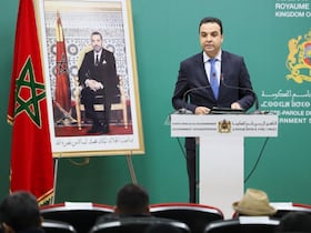 Le ministre délégué auprès du chef du gouvernement chargé des Relations avec le parlement, porte-parole du gouvernement, Mustapha Baitas.